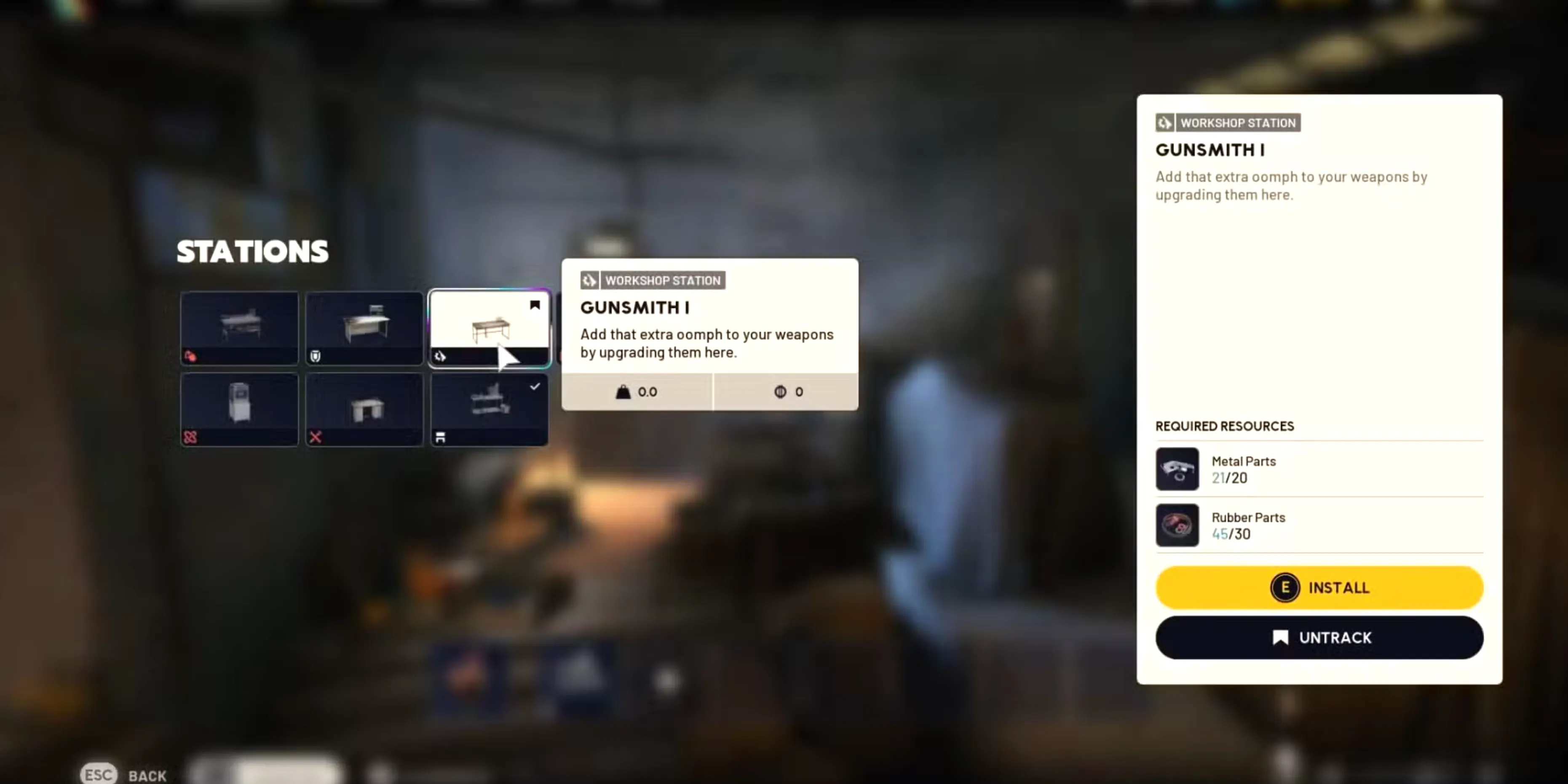 Gunsmith arc raiders